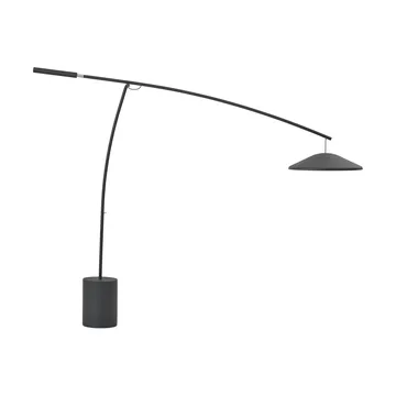 Contra Stehleuchte - Anthracite black-concrete, 188 cm - Muuto