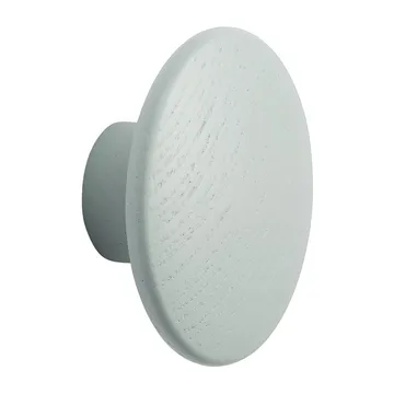 Dots wood Haken sage green - Ø6,5cm - Muuto