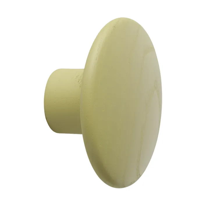 Dots Wood Kleiderhaken, Light olive, Ø6,5 cm Muuto