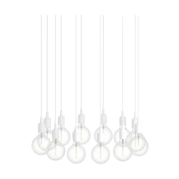 E27 Pendant Cluster 12 Pendel - Weiß - Muuto