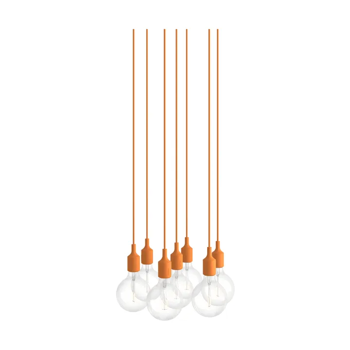 E27 Pendant Cluster 7 Pendel - Hellorange - Muuto