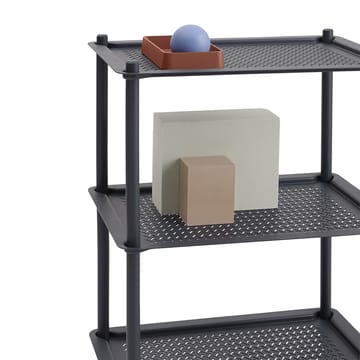 Flow 3-layer Wagen 90 cm - Blau-grau - Muuto
