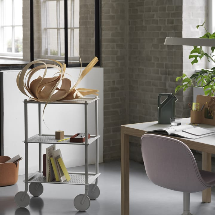 Flow 3-layer Wagen 90 cm, Grau Muuto