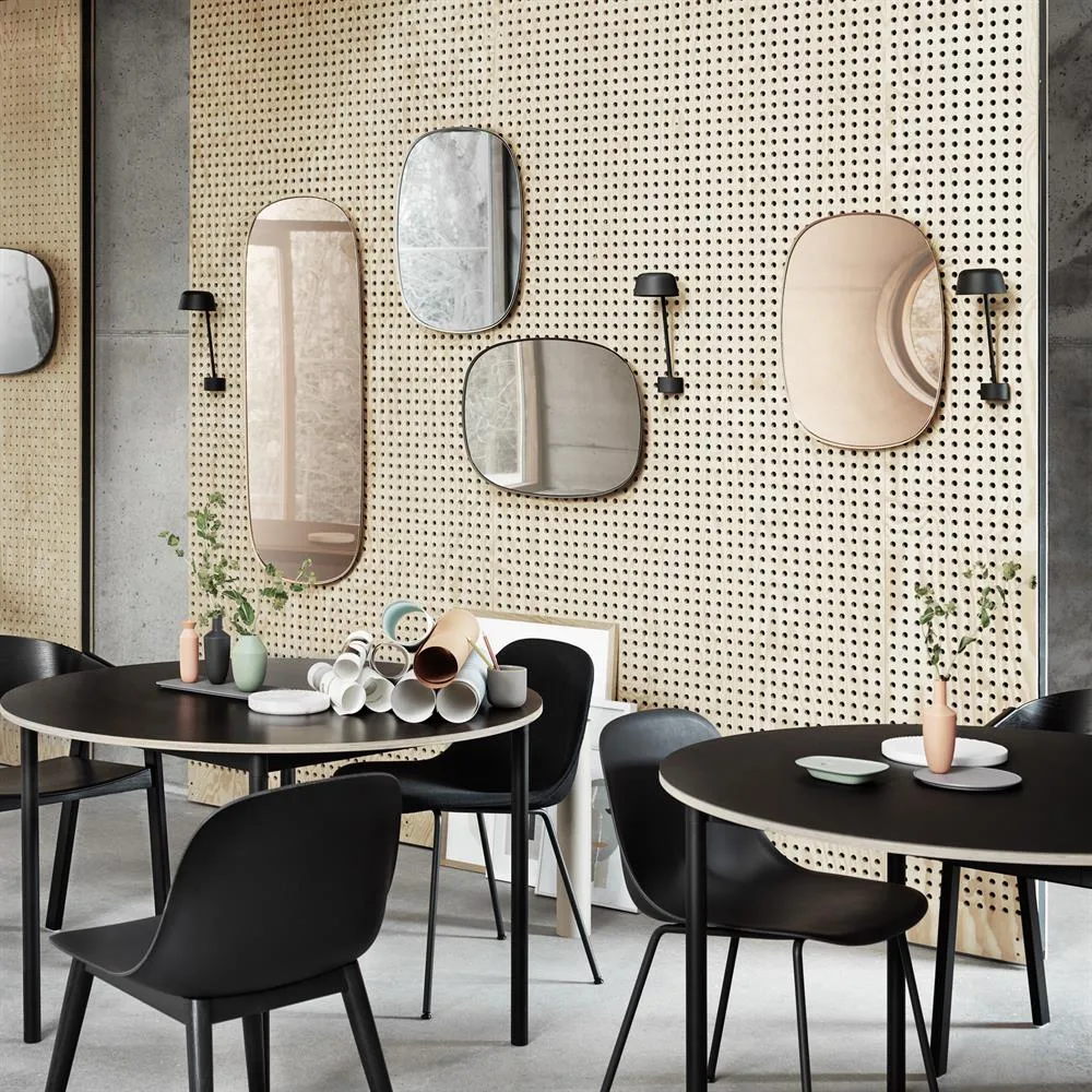 Framed Spiegel, Taupe, 59x44 cm Muuto