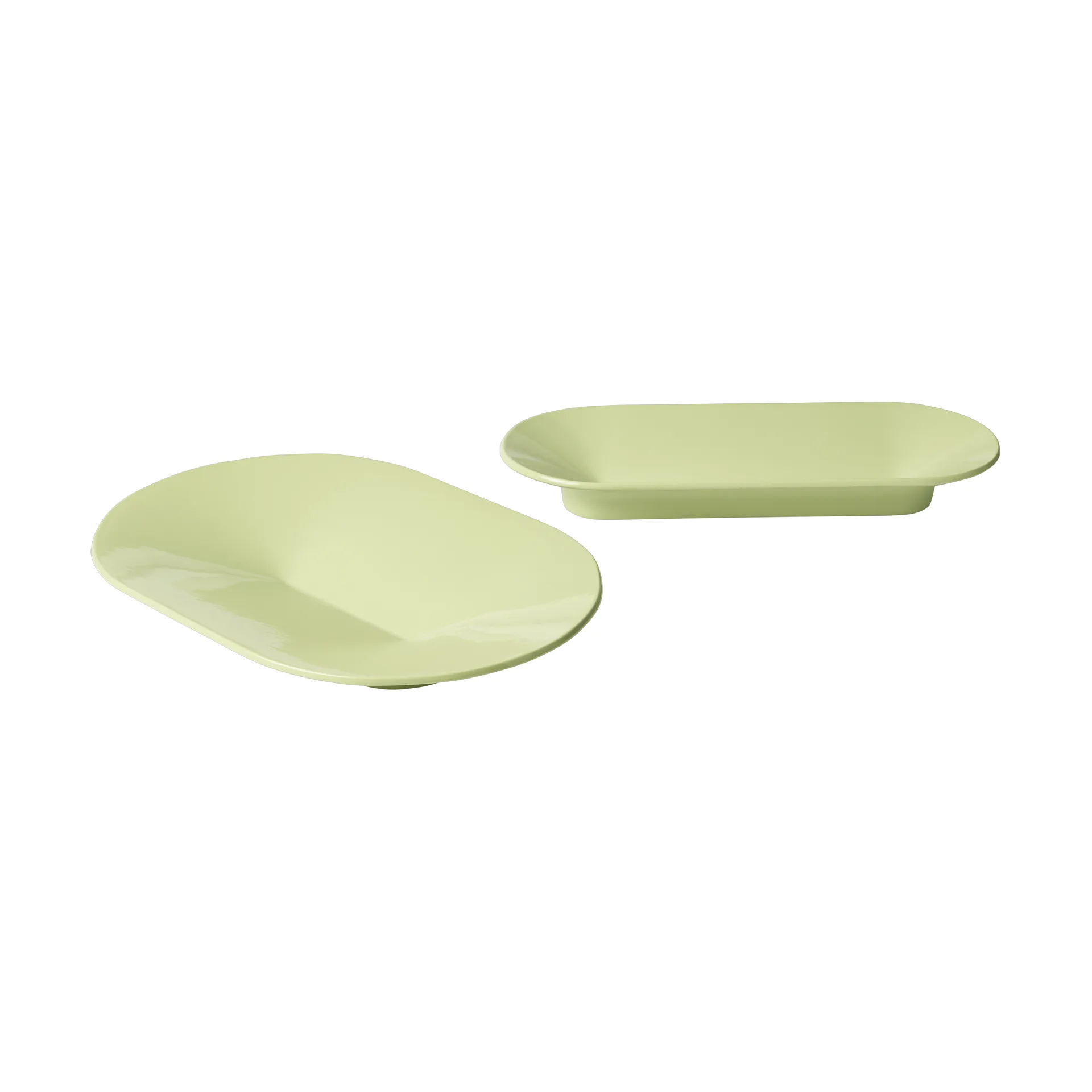 Mere Schale 51,5x21,5 cm, Light Green Muuto