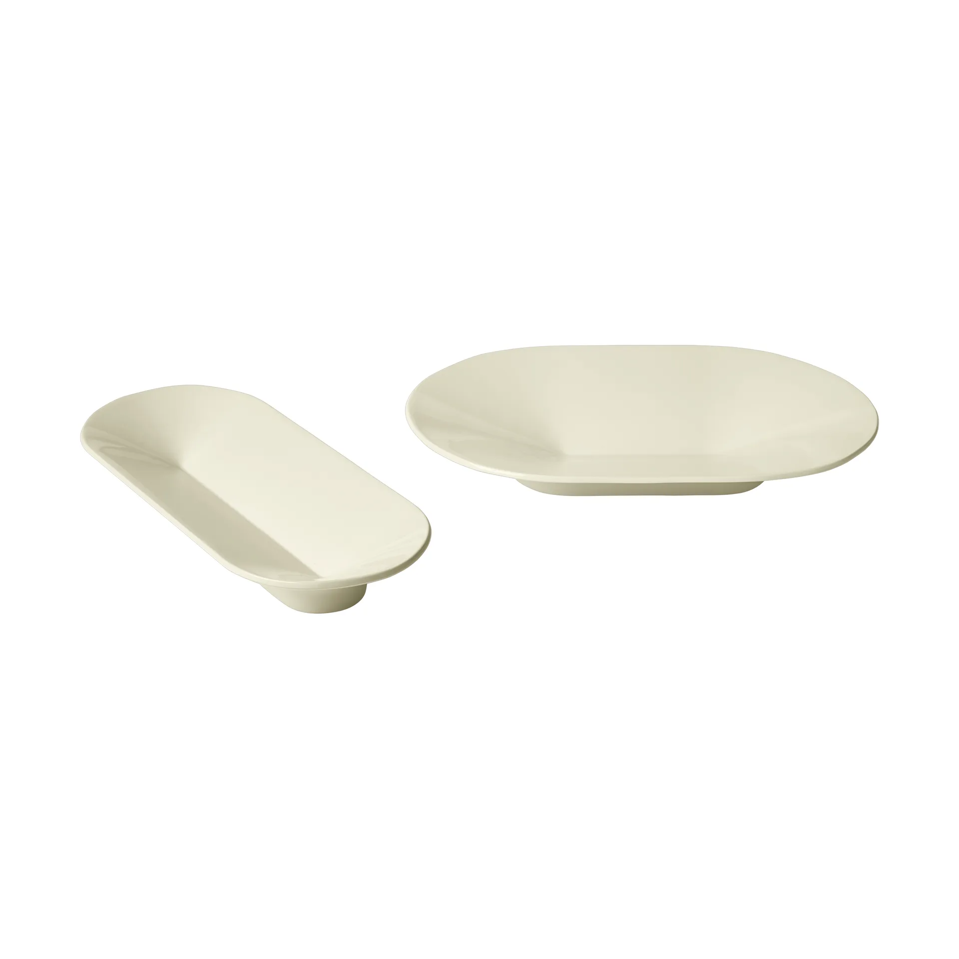 Mere Schale 51,5x21,5 cm, Off-White Muuto