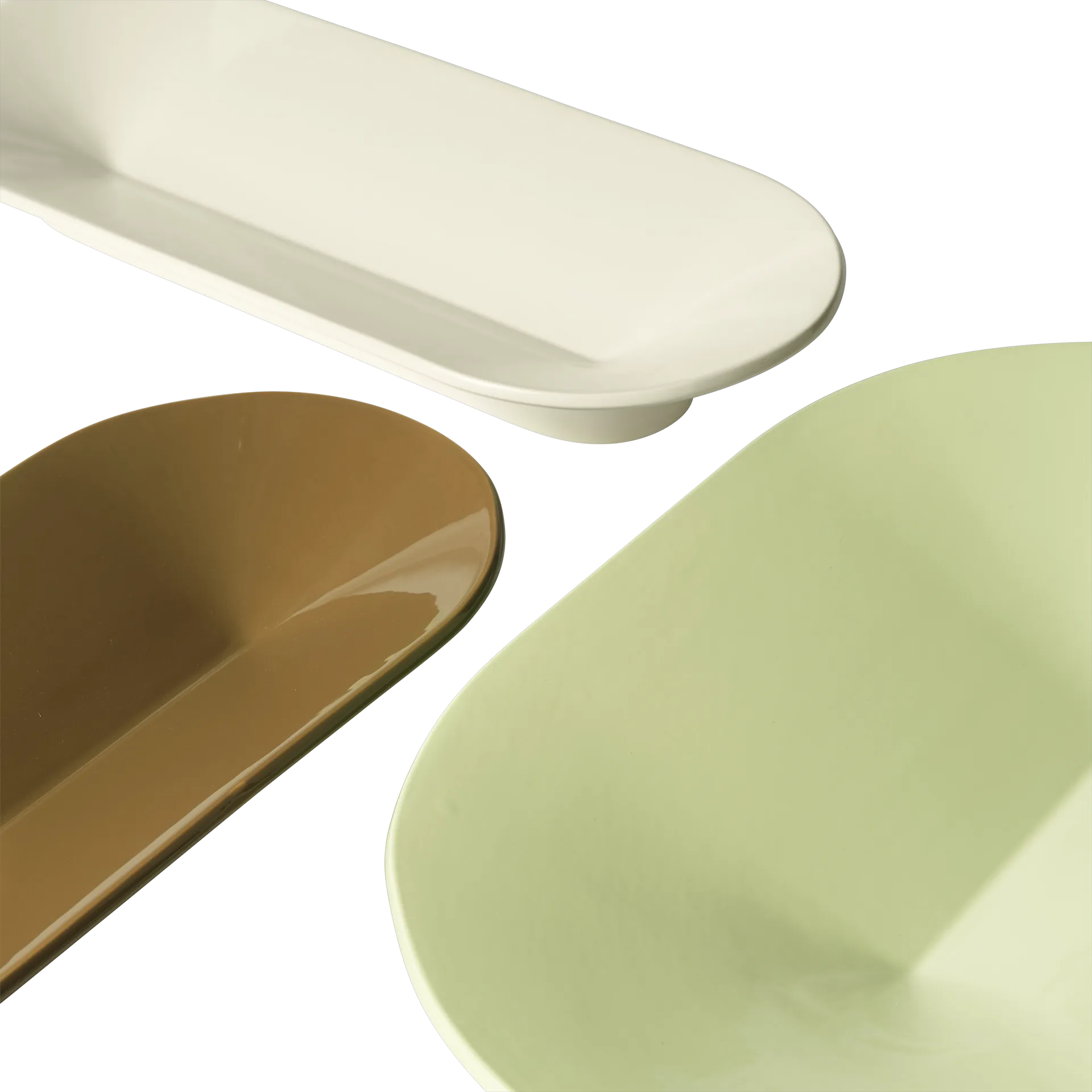 Mere Schale 52x36 cm, Light Green Muuto