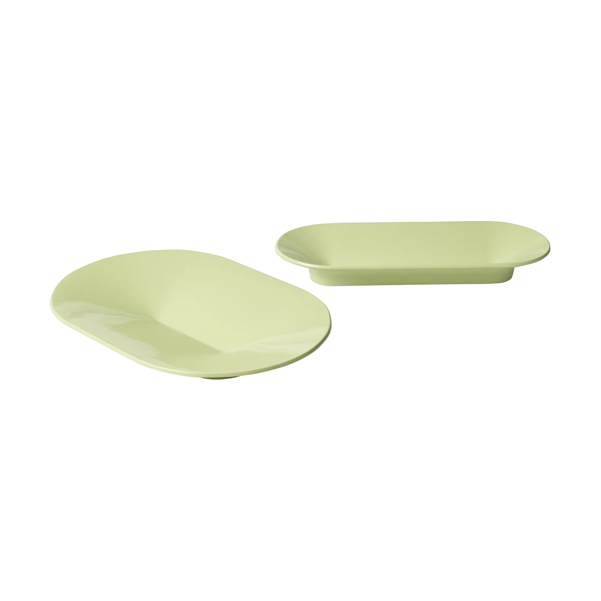 Mere Schale 52x36 cm, Light Green Muuto
