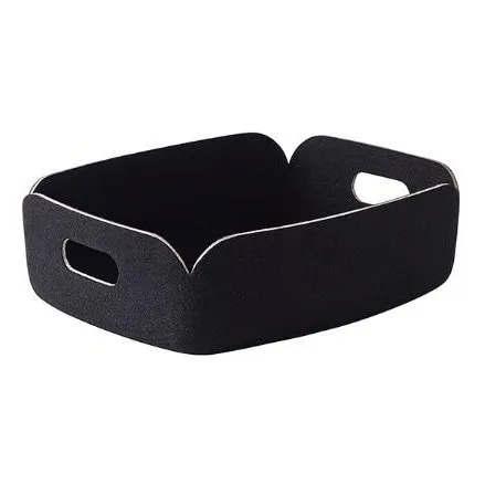 Restore Korb klein, Schwarz Muuto