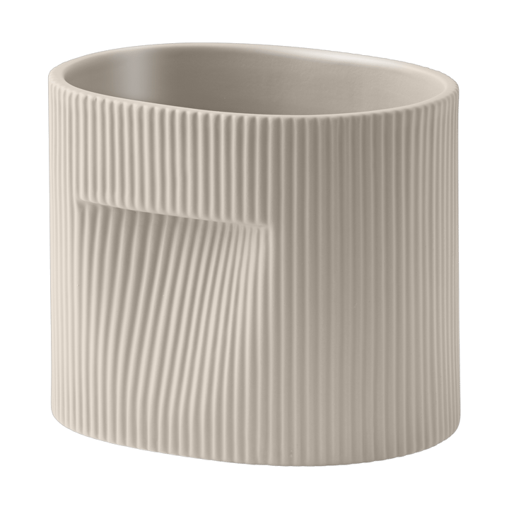 Ridge Blumentopf 15 cm, Beige Muuto