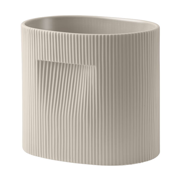 Ridge Blumentopf 24 cm, Beige Muuto