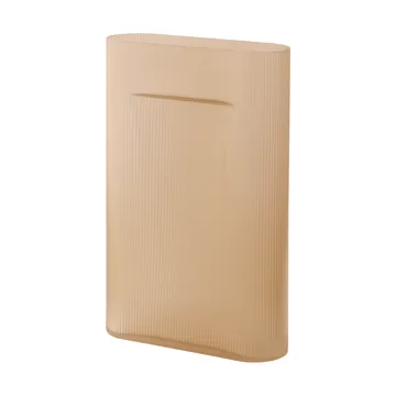 Ridge Vase Milchglas 48,5 cm - Hellorange - Muuto