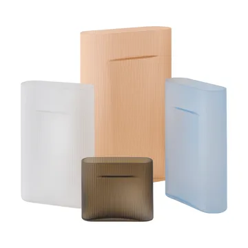Ridge Vase Milchglas 48,5 cm - Hellorange - Muuto
