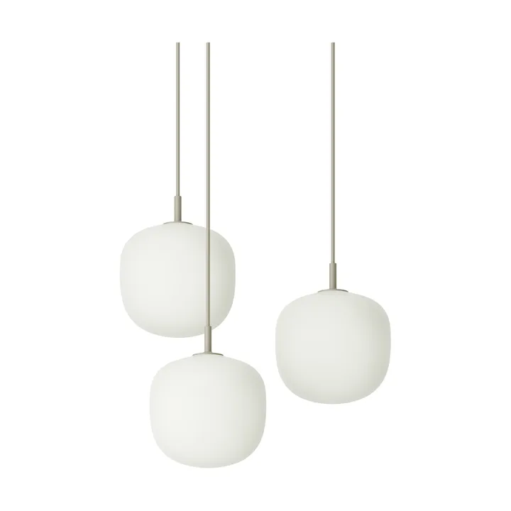 Rime Pendant Cluster 3 Pendel - Grau, Ø18 cm - Muuto