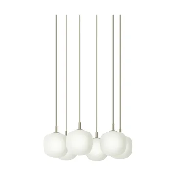 Rime Pendant Cluster 6 Pendel - Grau, Ø12 cm - Muuto