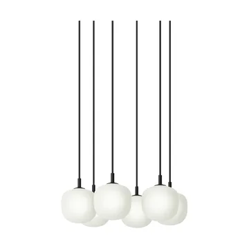 Rime Pendant Cluster 6 Pendel - Schwarz, Ø12 cm - Muuto