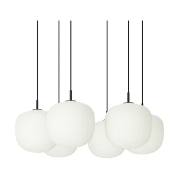 Rime Pendant Cluster 6 Pendel - Schwarz, Ø25 cm - Muuto