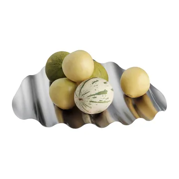 Wave Tablett Ø50cm - Edelstahl - Muuto