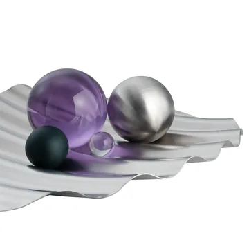 Wave Tablett Ø50cm - Edelstahl - Muuto