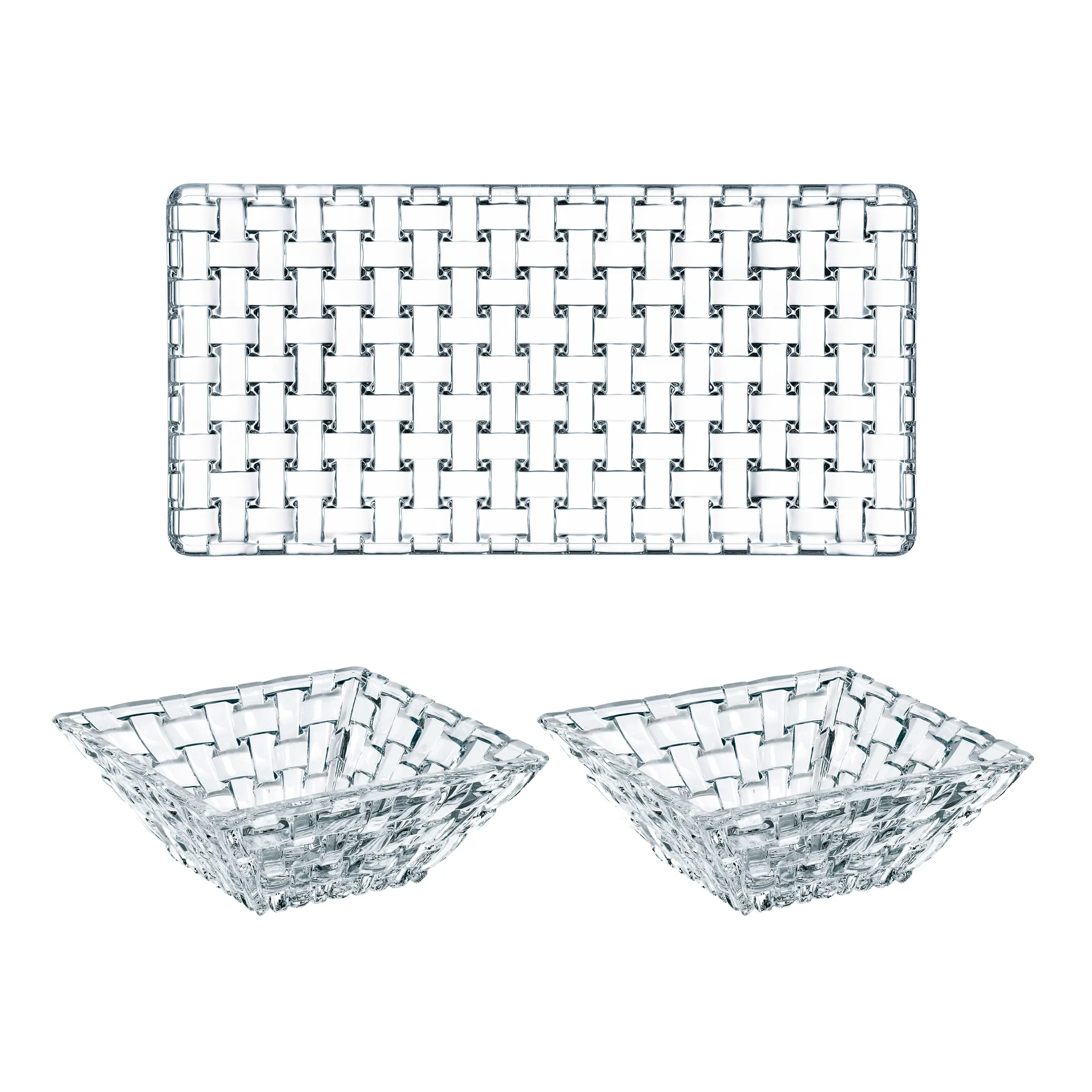 Bossa Nova Servierset 3 Teile, Klar Nachtmann