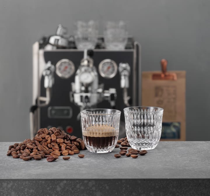 Ethno Barista Espressoglas 9 cl 2er Pack, Clear Nachtmann