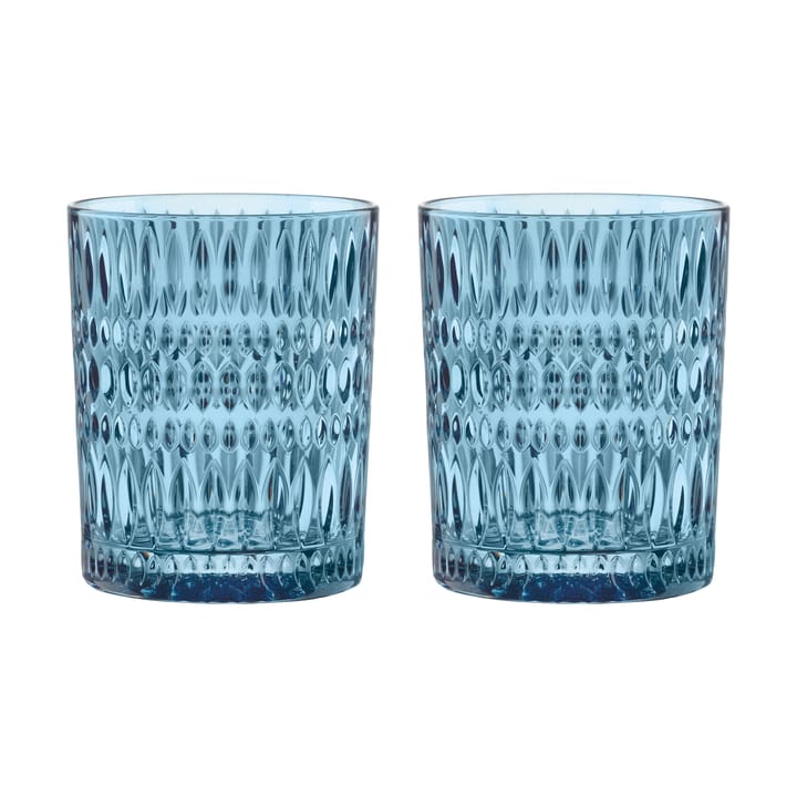 Ethno Tumblerglas 30,4 cl 2er-Pack - Vintage blue - Nachtmann