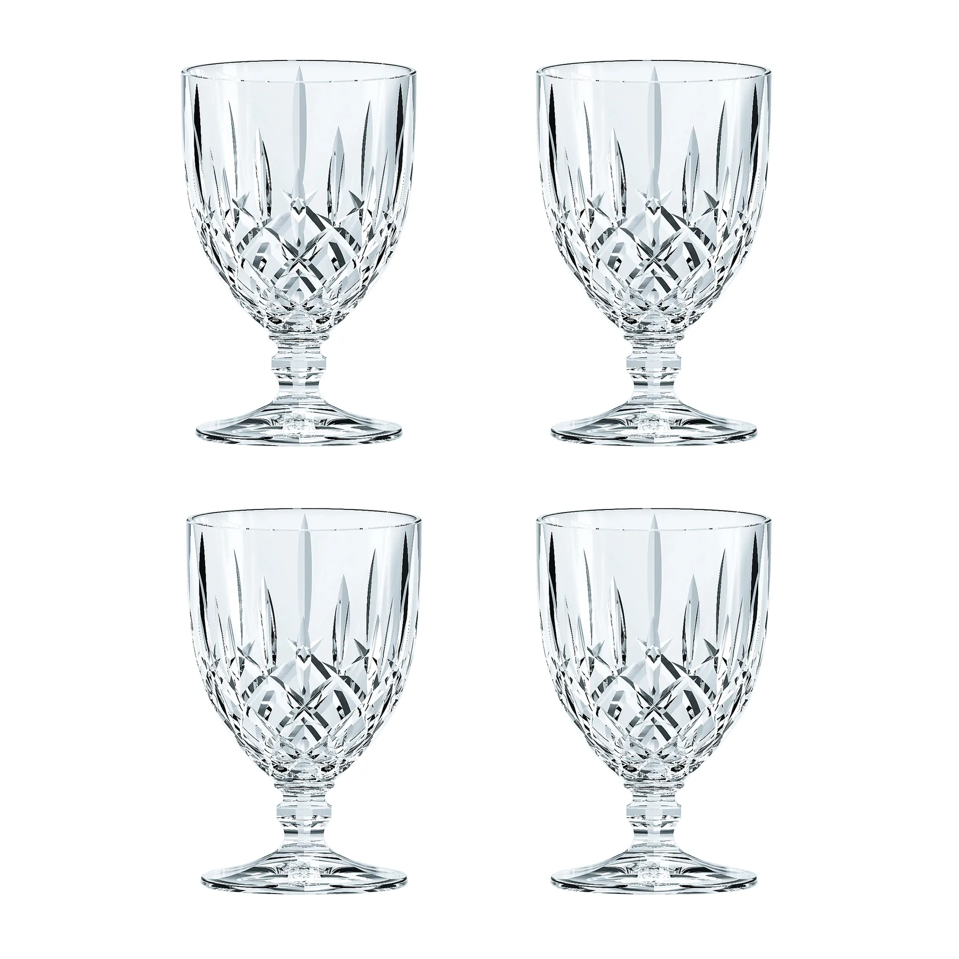 Noblesse Glas auf Fuß 23cl 4er Pack, Klar Nachtmann