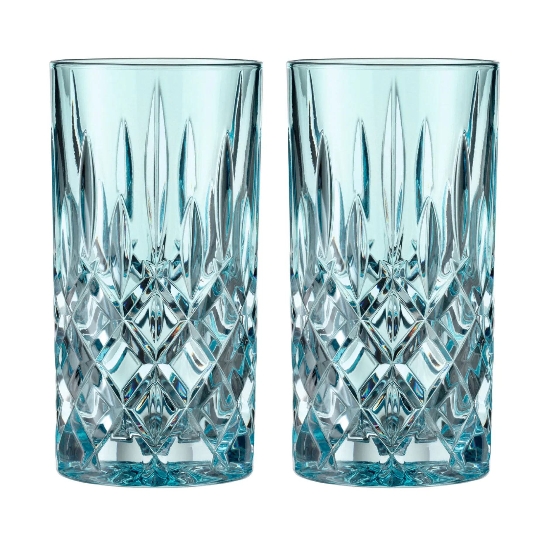 Noblesse Longdrinkglas 39,5 cl 2er-Pack, Aqua Nachtmann