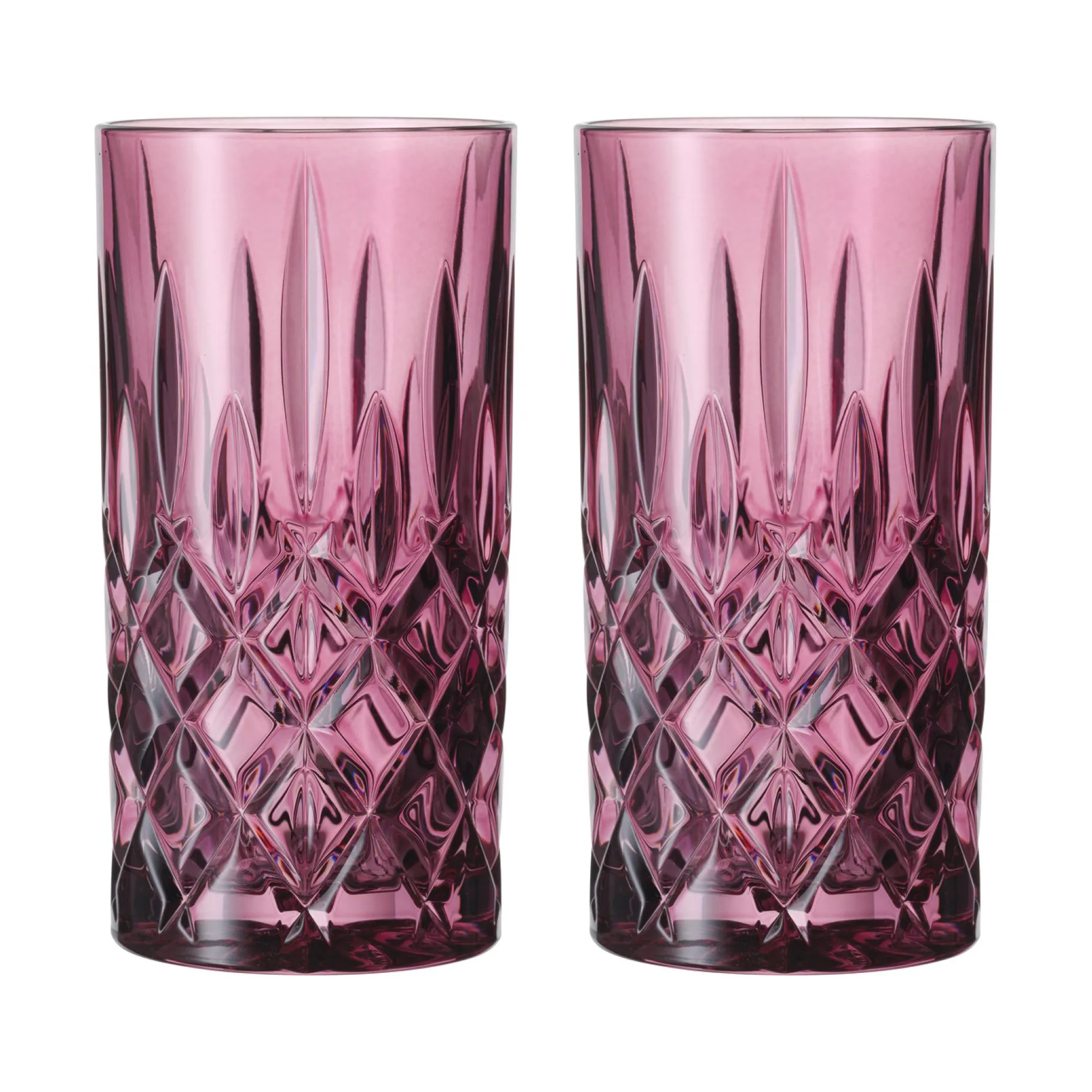 Noblesse Longdrinkglas 39,5 cl 2er-Pack, Berry Nachtmann