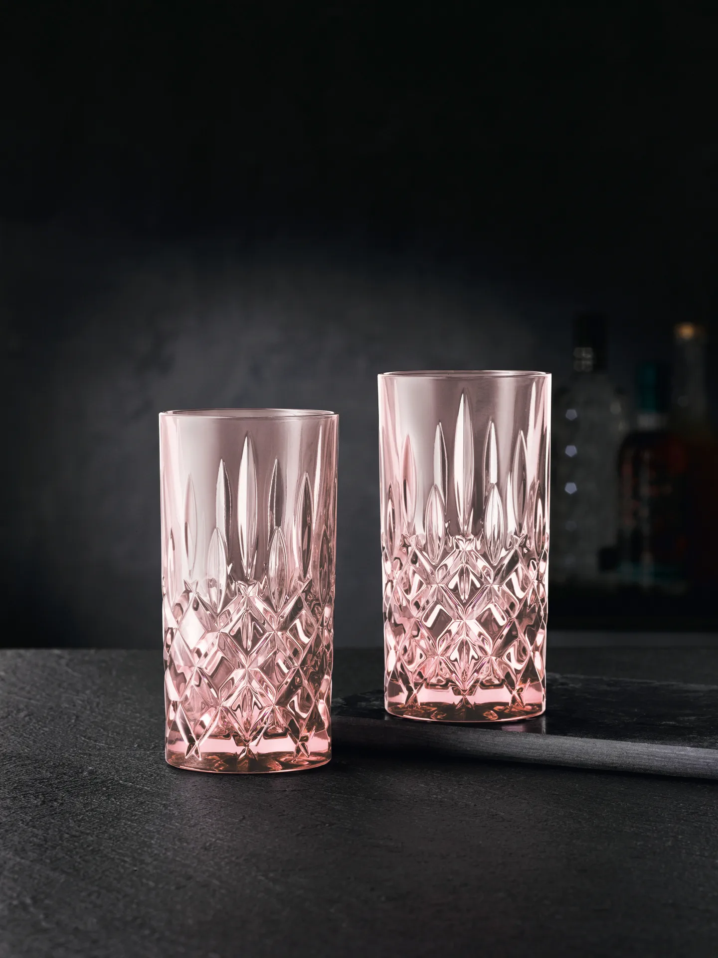 Noblesse Longdrinkglas 39,5 cl 2er-Pack, Rosé Nachtmann