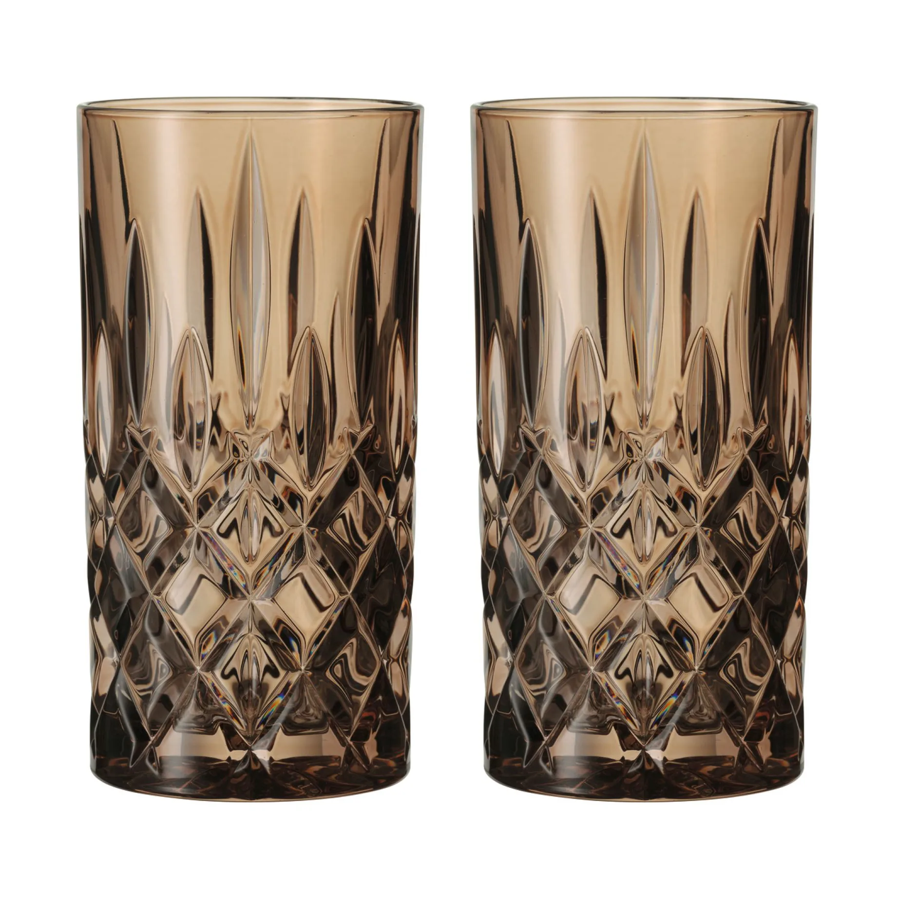 Noblesse Longdrinkglas 39,5 cl 2er-Pack, Tobacco Nachtmann