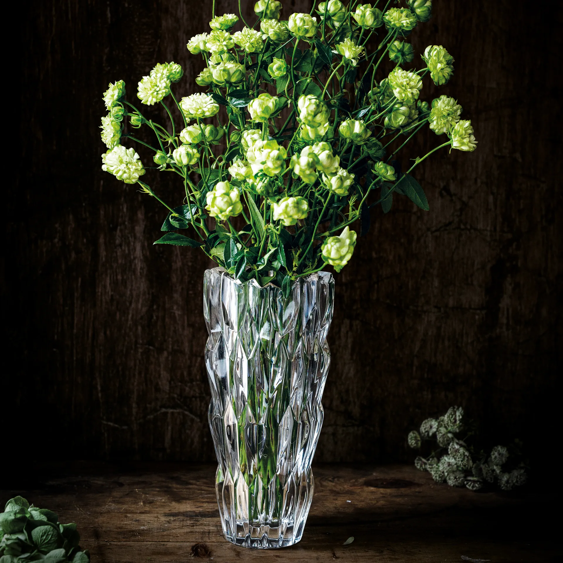 Quartz Vase 26cm, Klar Nachtmann