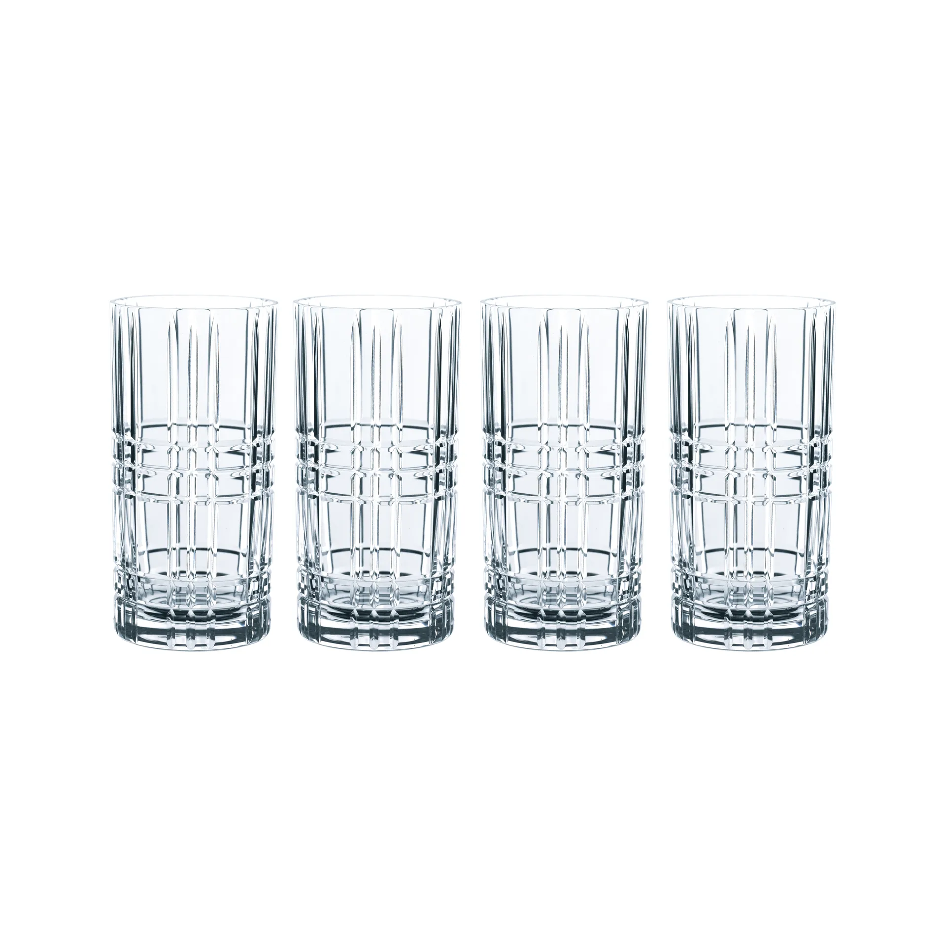 Square Longdrink-Glas 4er Pack, 44cl Nachtmann