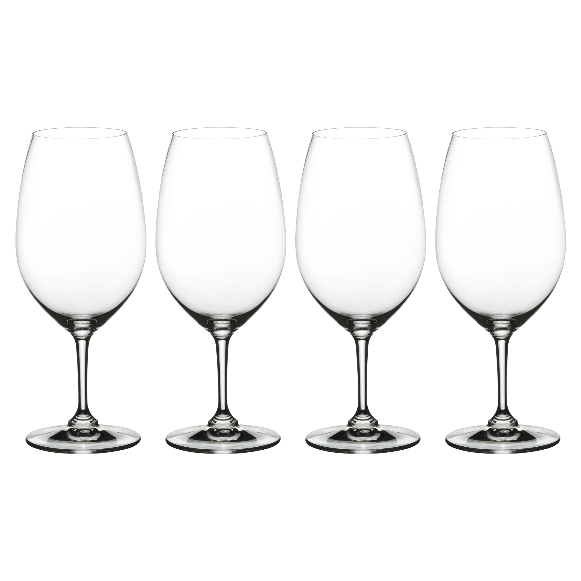 Vivino bordeaux Rotweinglas 61cl 4er Pack, Klar Nachtmann