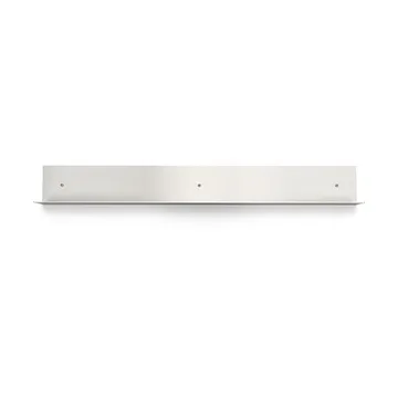Nichba Badezimmerregal - Gebürsteter Edelstahl, 80 cm - Nichba