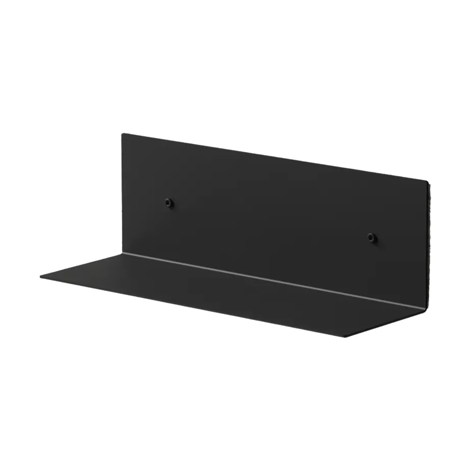 Nichba Badezimmerregal, Schwarz, 30 cm Nichba
