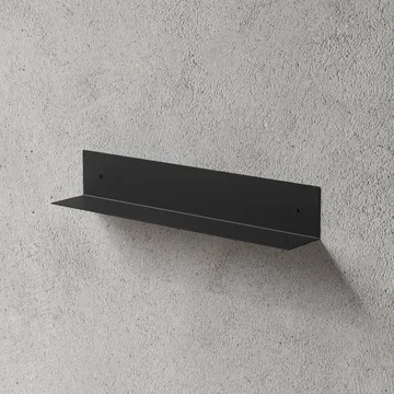 Nichba Badezimmerregal - Schwarz, 60 cm - Nichba