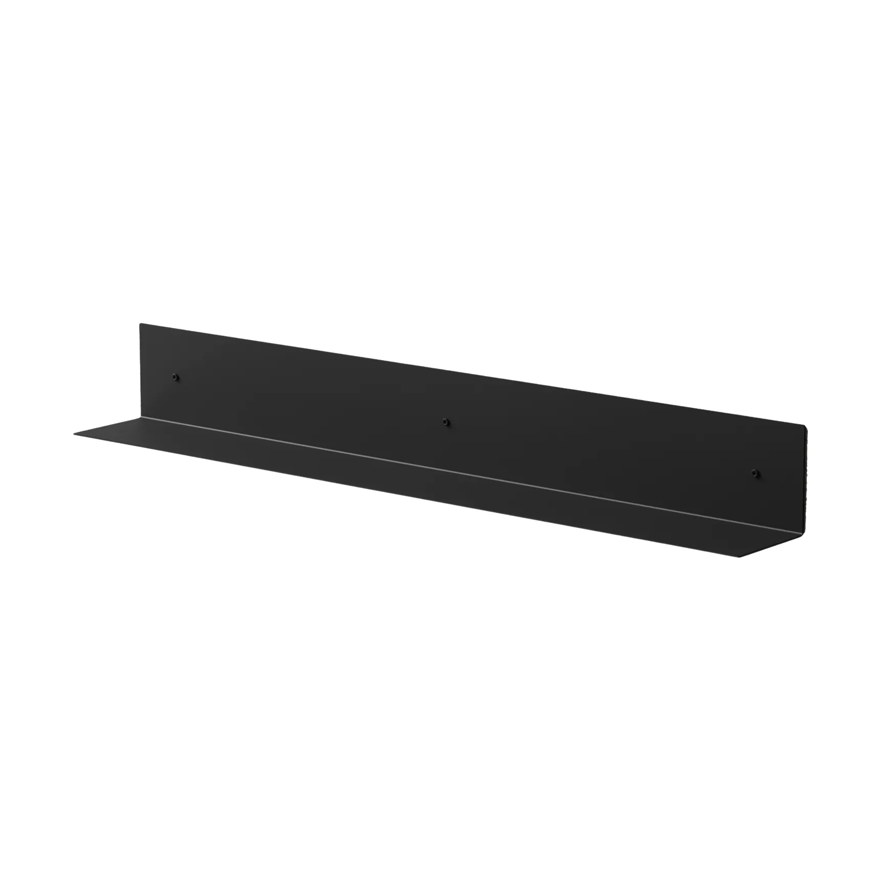 Nichba Badezimmerregal, Schwarz, 80 cm Nichba