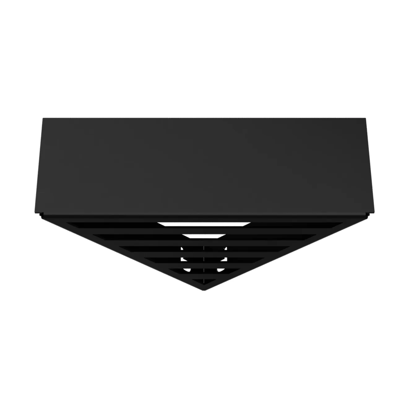 Nichba Duschablage, Black, Ecke Nichba
