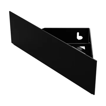 Nichba Duschablage - Black, Ecke - Nichba