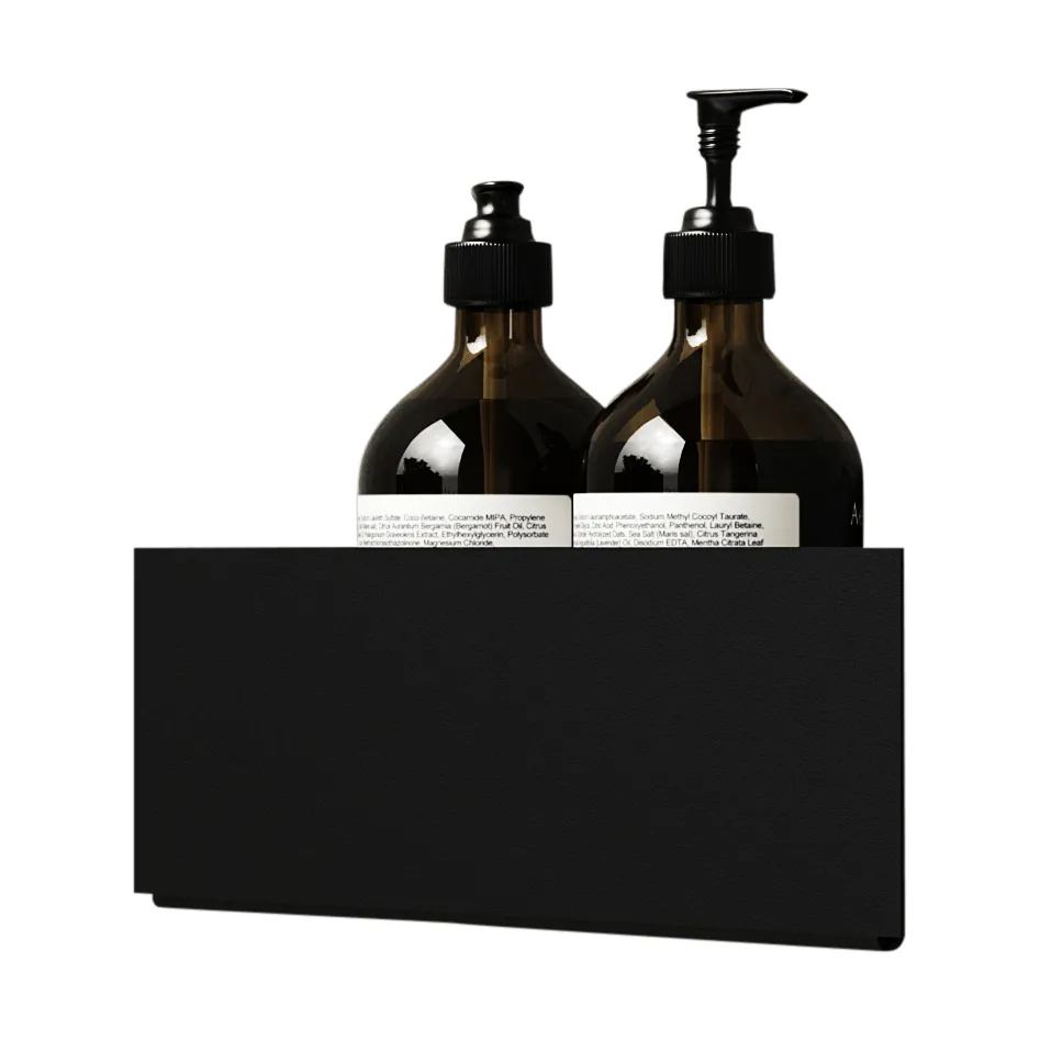 Nichba Duschablage, Black, Ecke Nichba