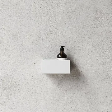 Nichba Duschablage - Weiß, 20 cm - Nichba