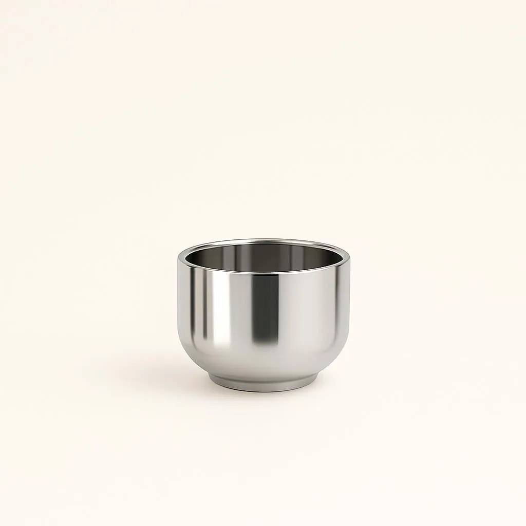 Nichba Espressotasse, Edelstahl, Ø7 cm Nichba