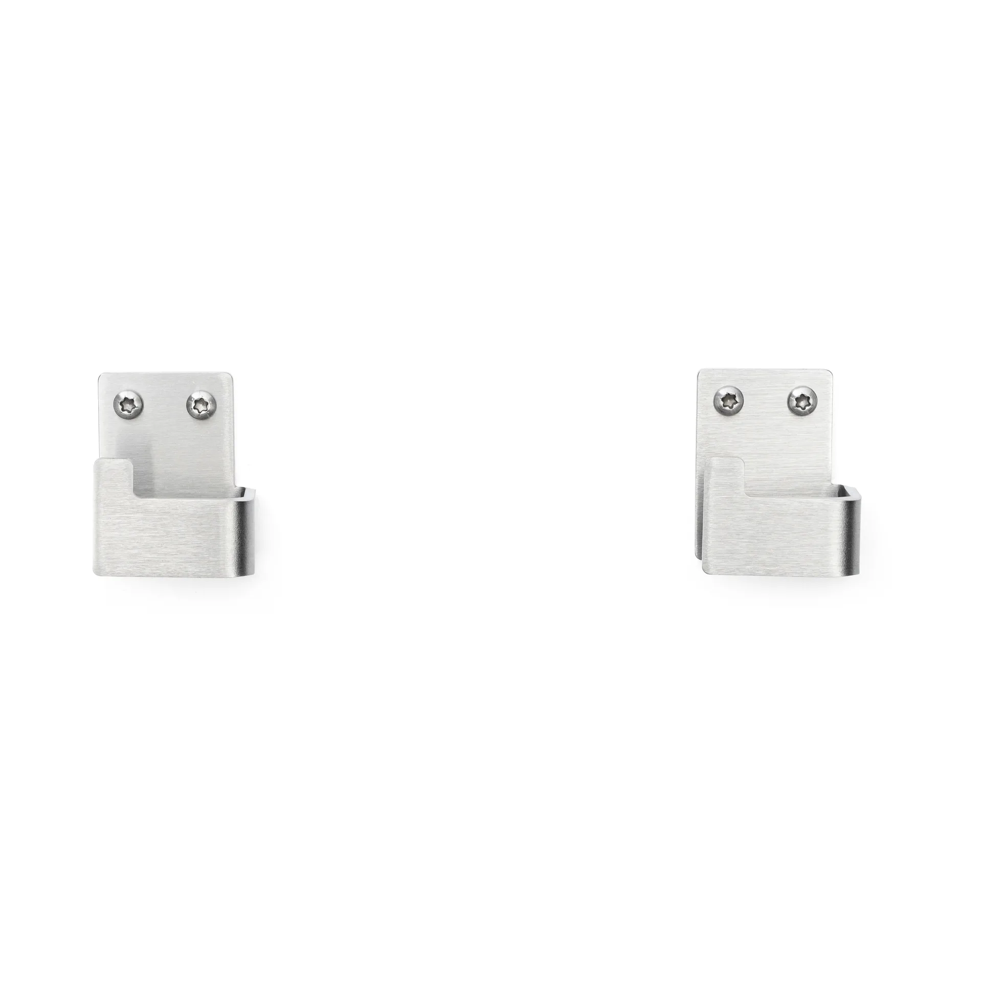 Nichba Handtuchhaken, Gebürsteter Edelstahl, 2er-Pack Nichba