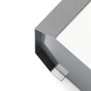 Nichba Papierkorb - Gebürsteter Edelstahl, 12 l - Nichba