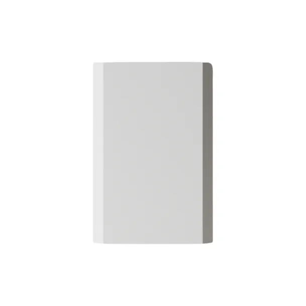 Nichba Papierkorb, Weiß, 48 l Nichba