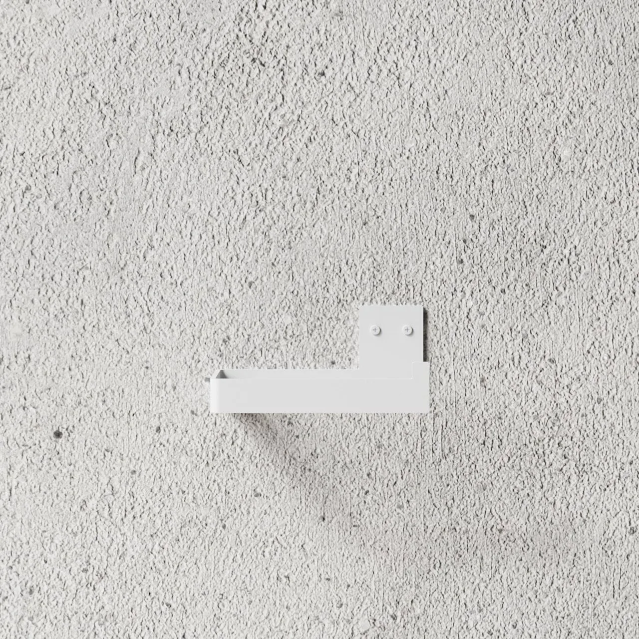 Nichba Toilettenpapierhalter, Weiß Nichba