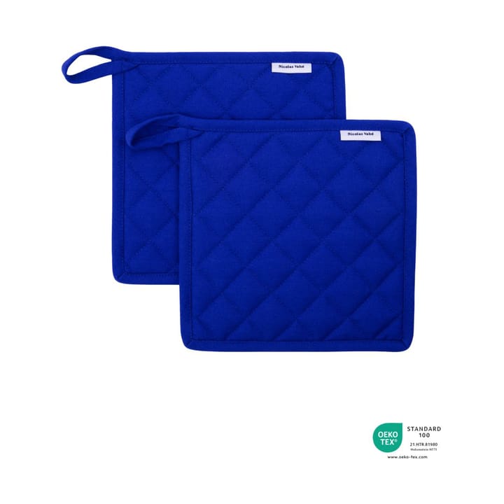 Neat Topflappen 2er-Pack, Blau Nicolas Vahé