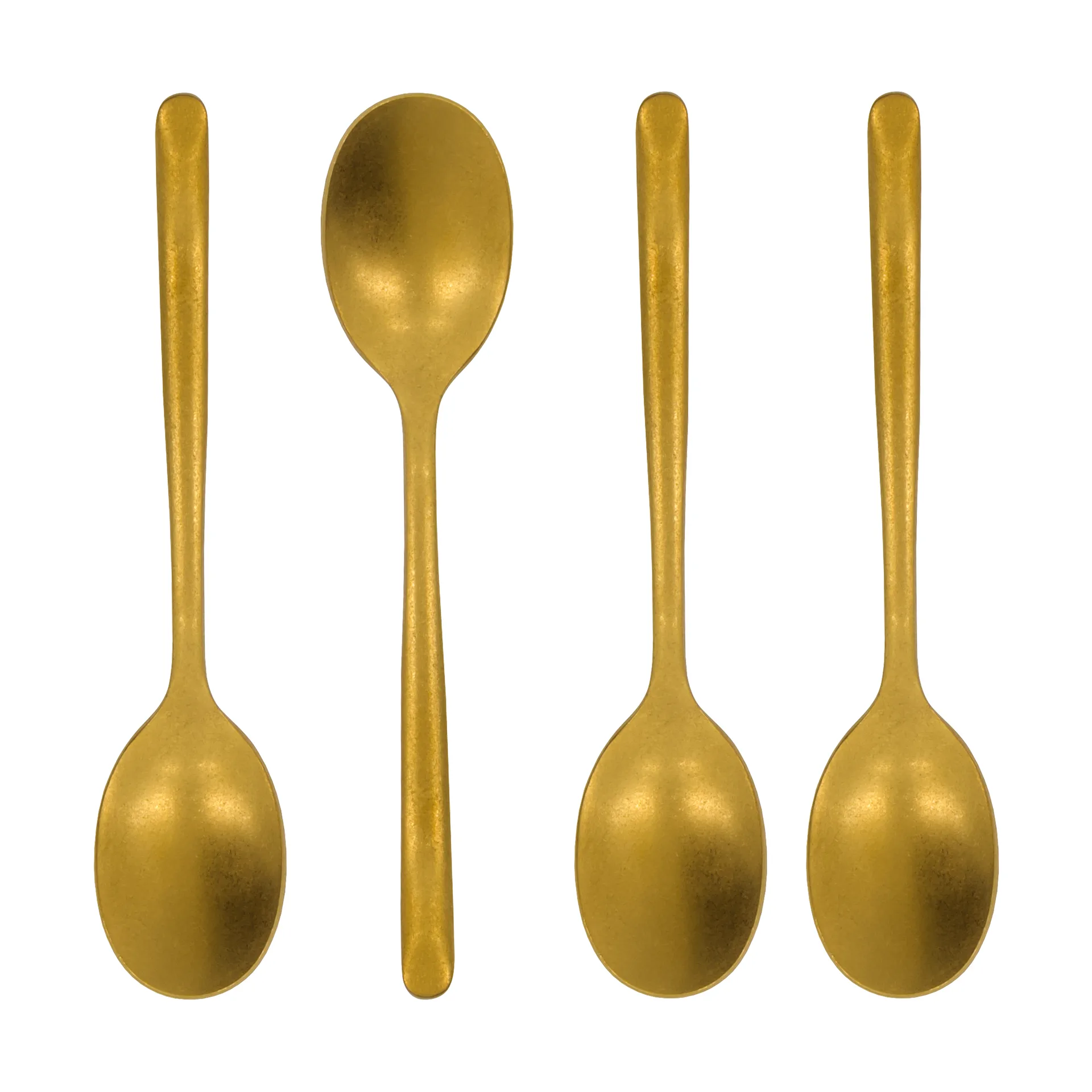 Nicolas Vahé Teelöffel 4-pack, Antik-Goldfinish Nicolas Vahé