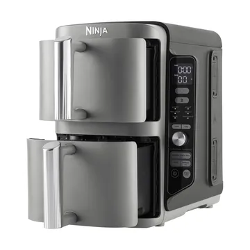 Ninja Air Fryer SL400EU Double Stack XL - 2 Schubladen 9,5 L - Schwarz - Ninja